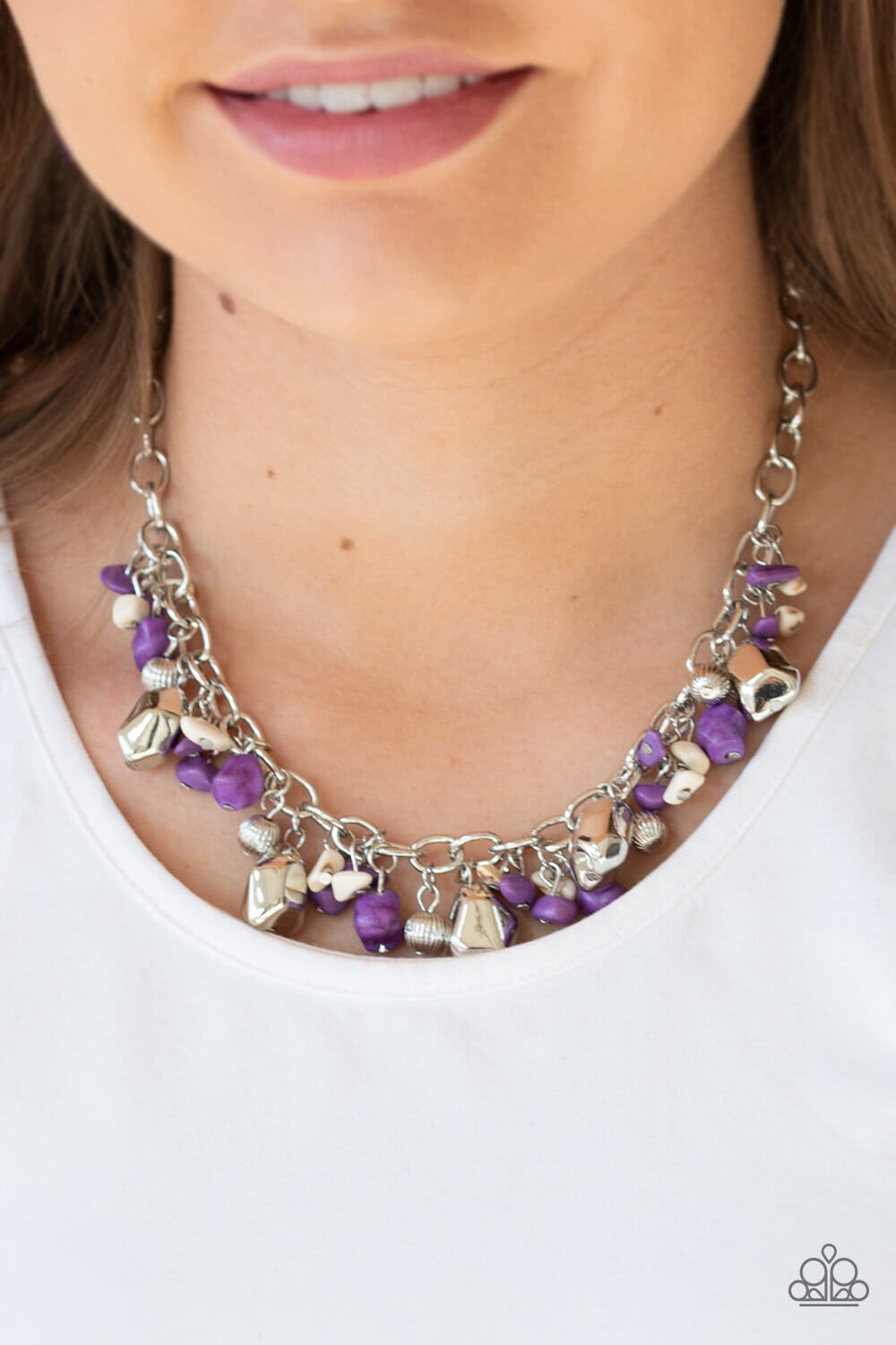 Quarry Trail - Purple Necklace Set - Princess Glam Shop