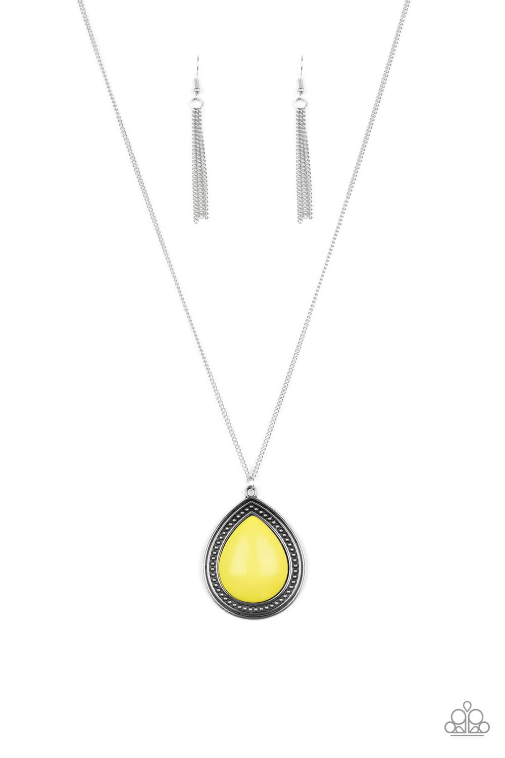 Chroma Courageous - Yellow Necklace Set - Princess Glam Shop