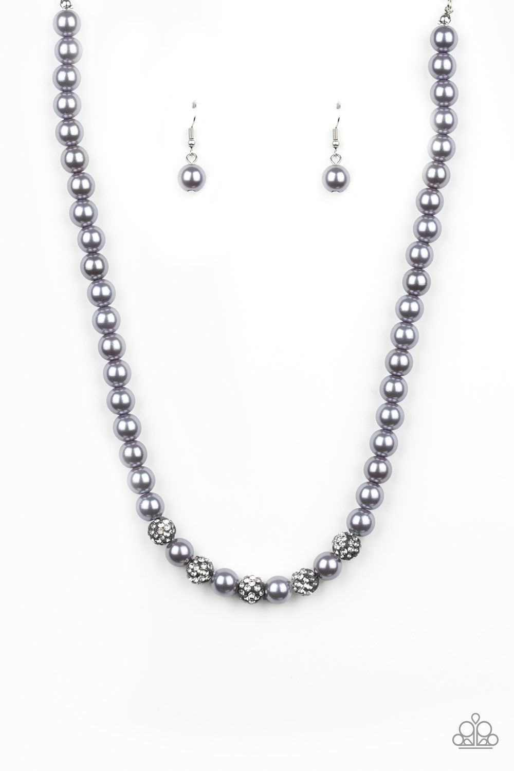 Posh Boss - Silver Necklace Set - Princess Glam Shop