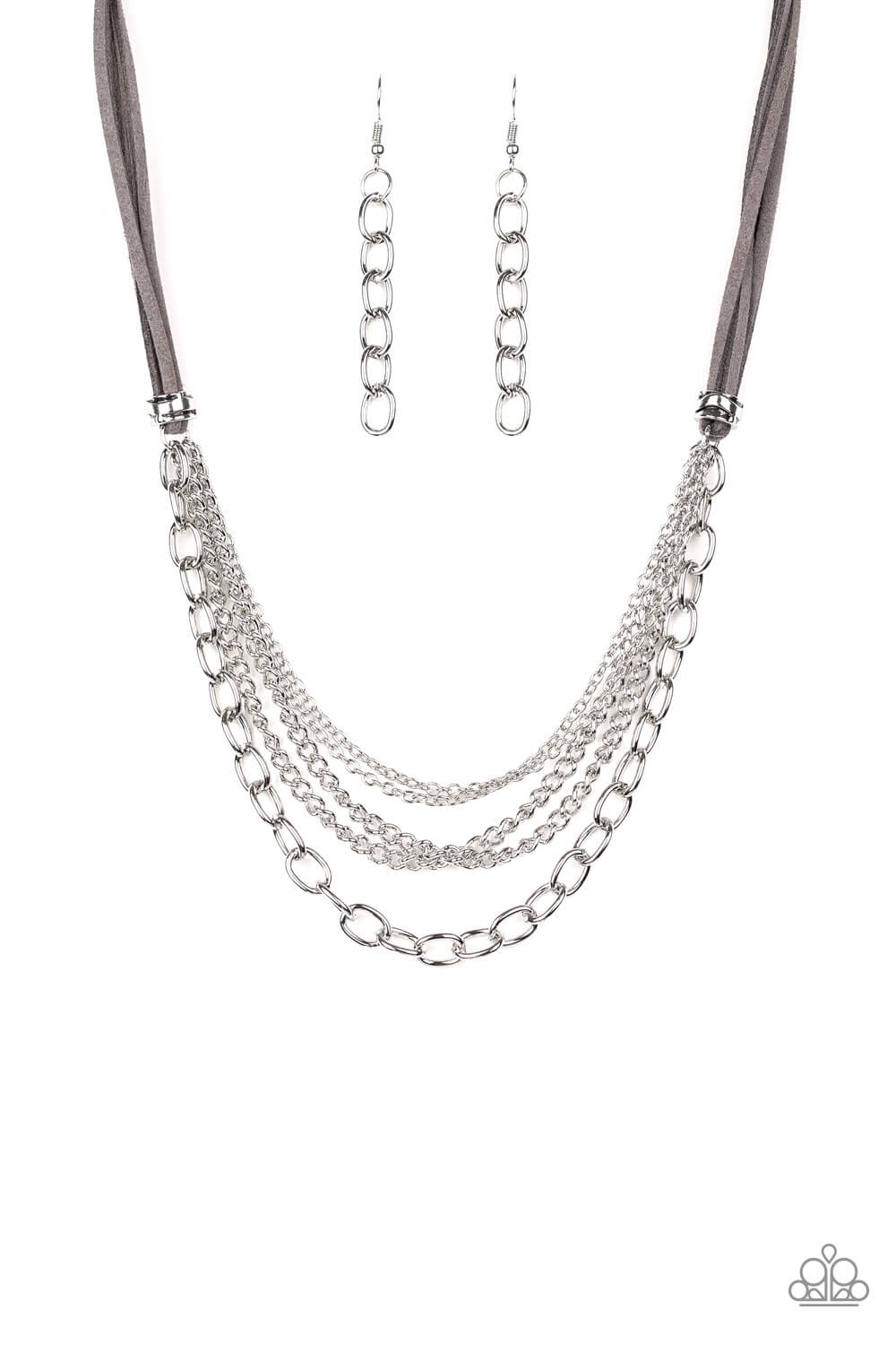 Free Roamer - Silver Necklace Set - Princess Glam Shop