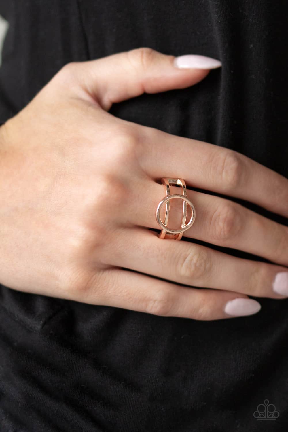 City Center Chic - Rose Gold Ring - Princess Glam Shop