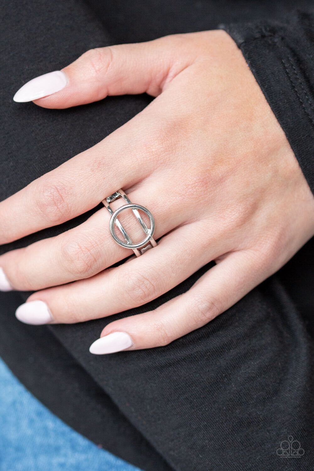 City Center Chic - Silver Ring - Princess Glam Shop