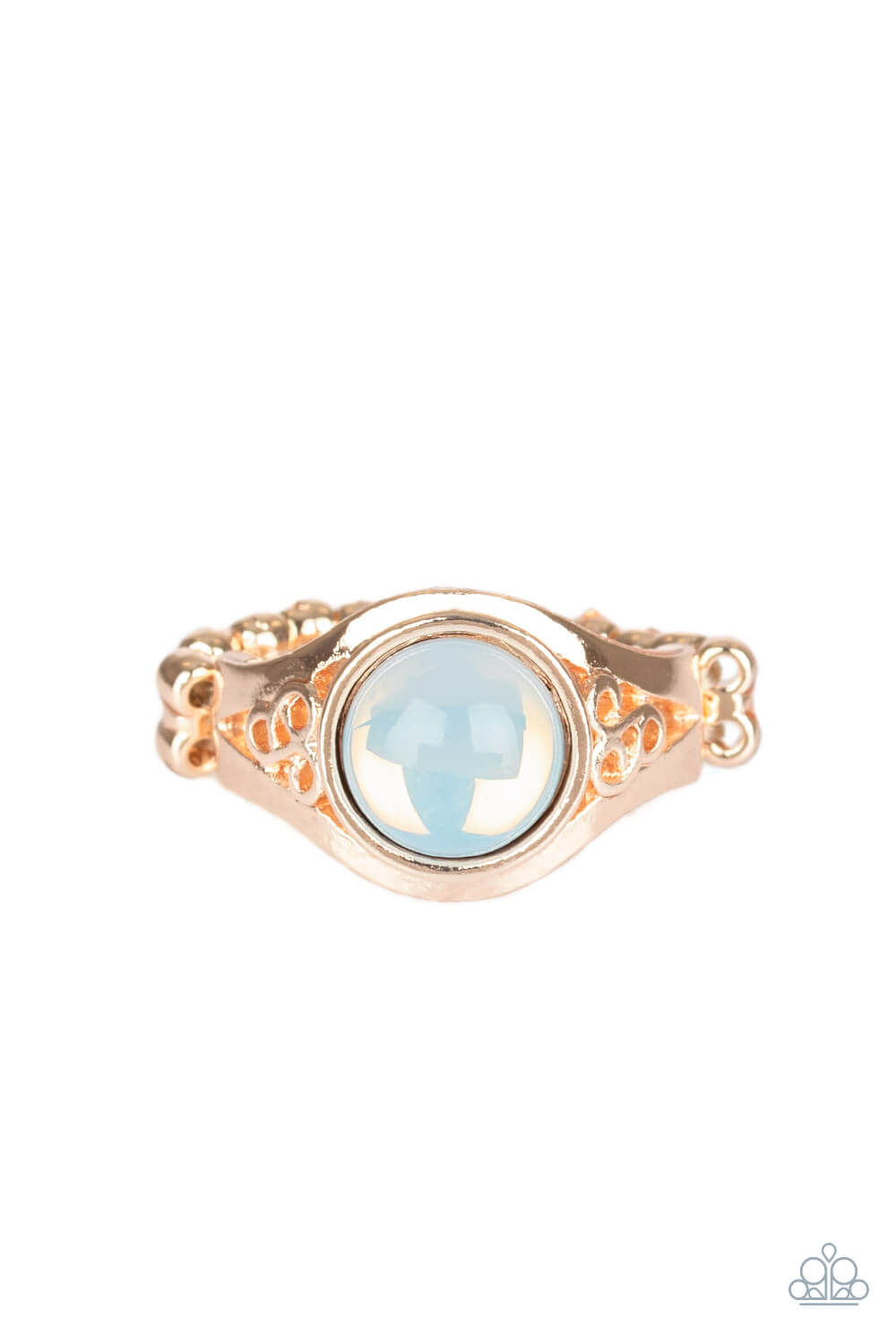 It Just Goes To GLOW - Rose Gold Ring - Princess Glam Shop
