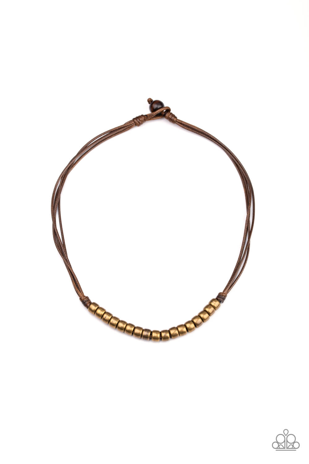On The TREASURE Hunt - Brown Urban Necklace - Princess Glam Shop