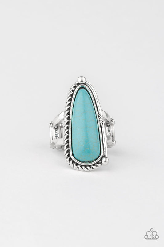 Pioneer Plains - Blue Stone Ring - Princess Glam Shop