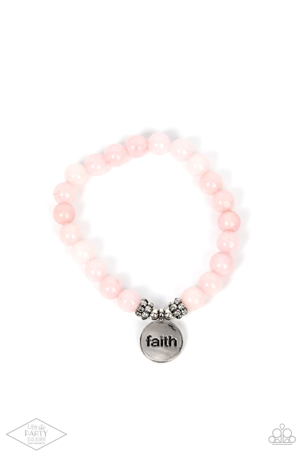 FAITH It, Till You Make It - Pink Bracelet - Princess Glam Shop