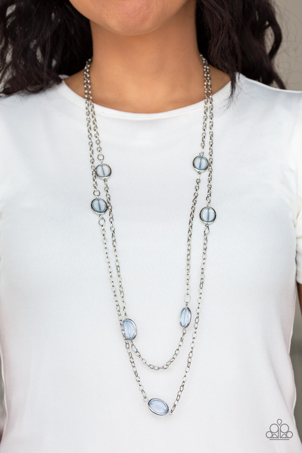 Back For More - Blue Necklace Set - Princess Glam Shop