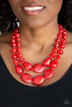 Beach Glam - Red Necklace Set - Princess Glam Shop