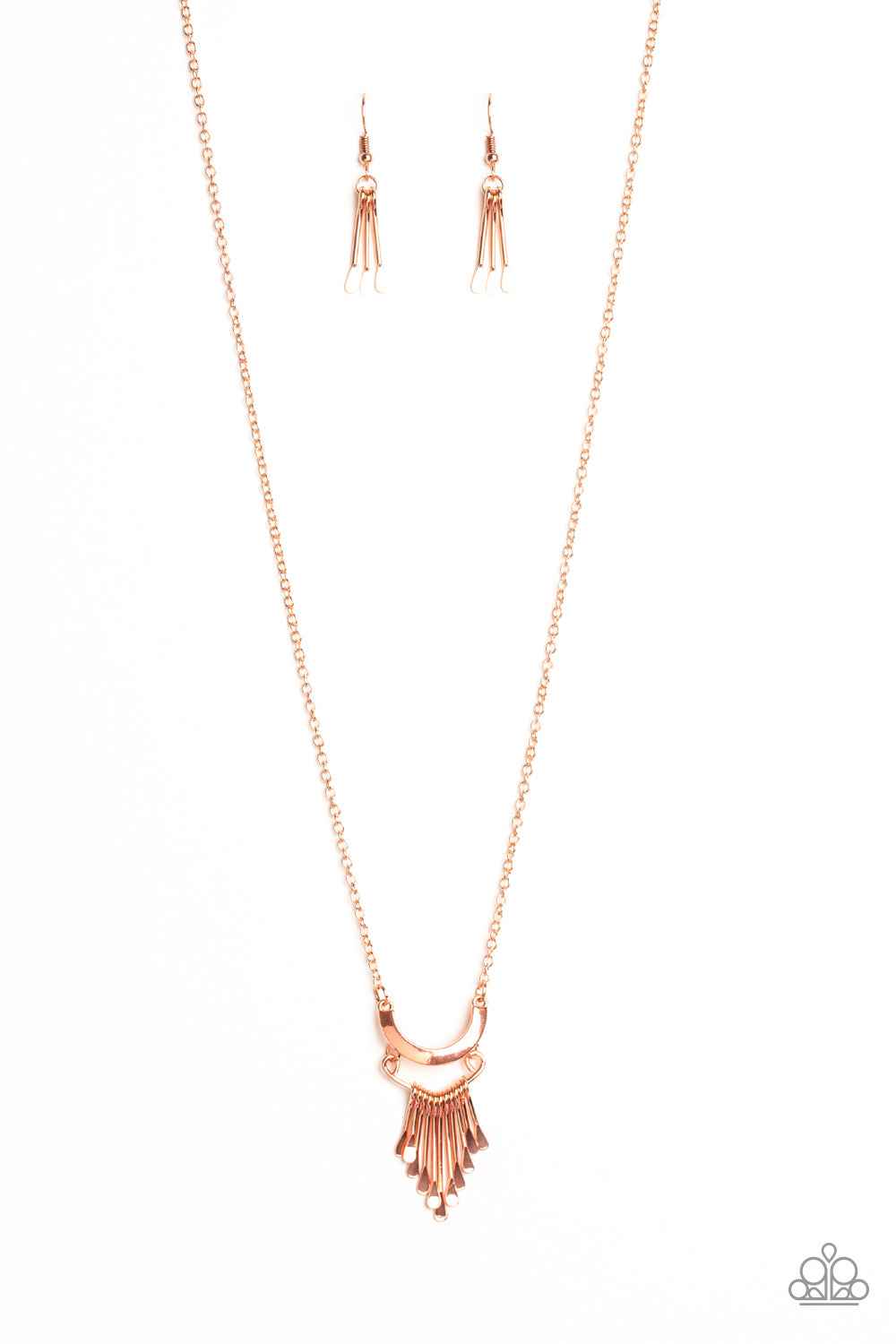 Trendsetting Trinket - Copper Necklace Set - Princess Glam Shop