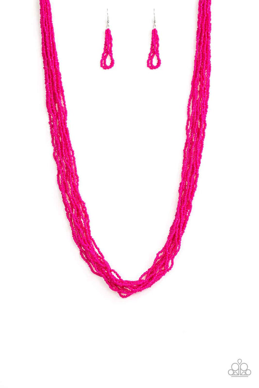 Congo Colada - Pink Necklace Set - Princess Glam Shop