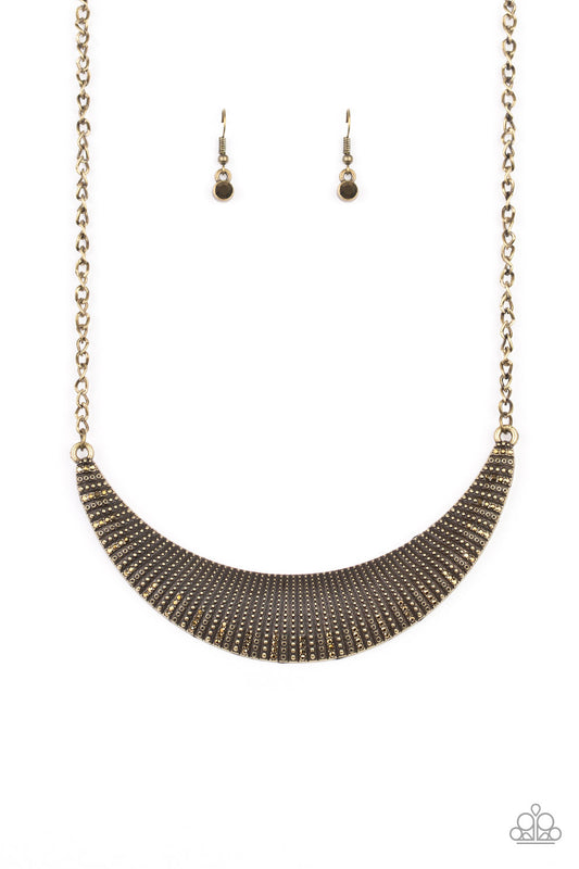 Modern Day Moonshine - Brass Necklace Set - Princess Glam Shop