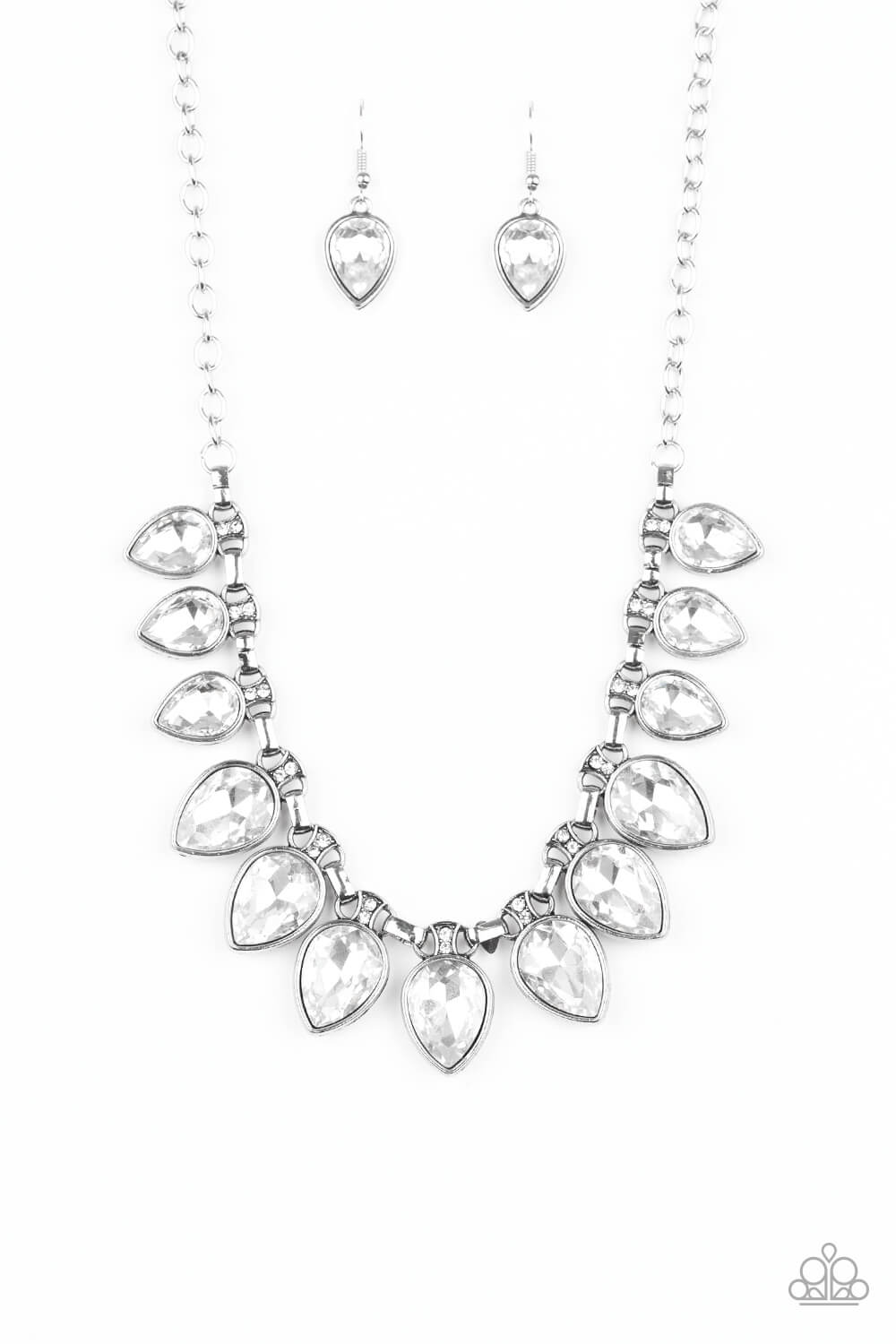 FEARLESS is More - White Necklace Set - Princess Glam Shop