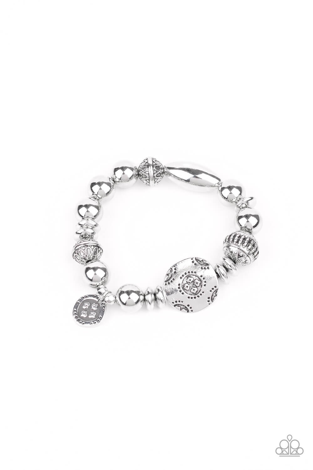 Aesthetic Appeal - Silver Bracelet - Princess Glam Shop