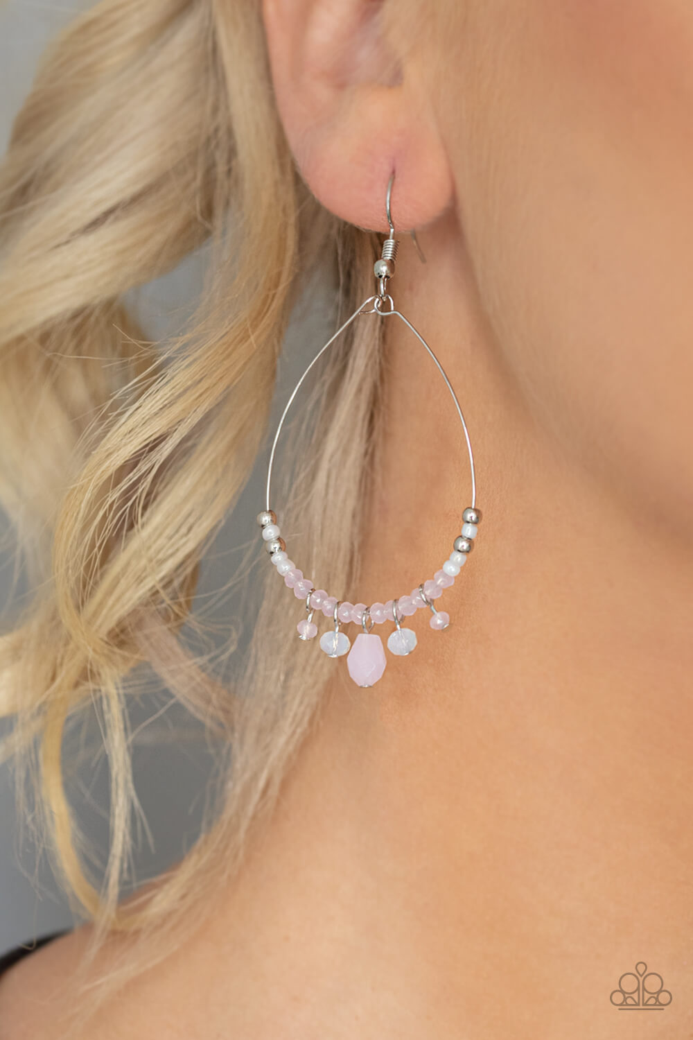 Exquisitely Ethereal - Pink Earrings - Princess Glam Shop