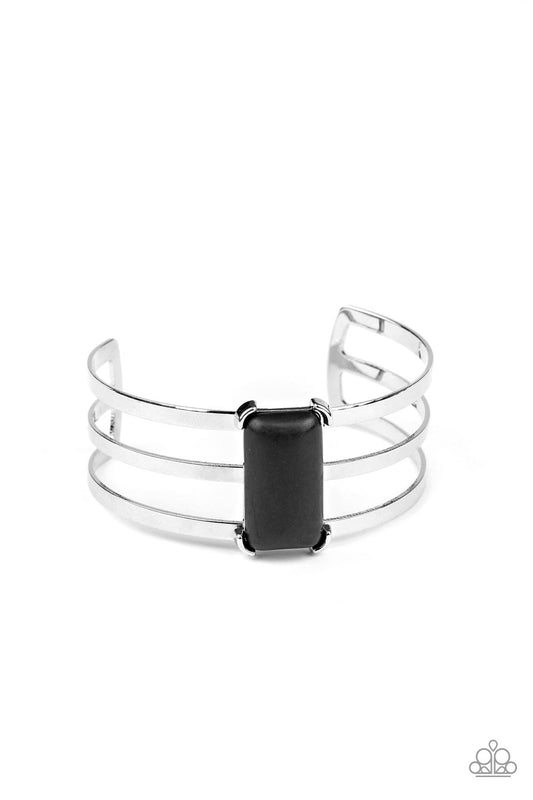 Rural Recreation - Black Stone Bracelet - Princess Glam Shop