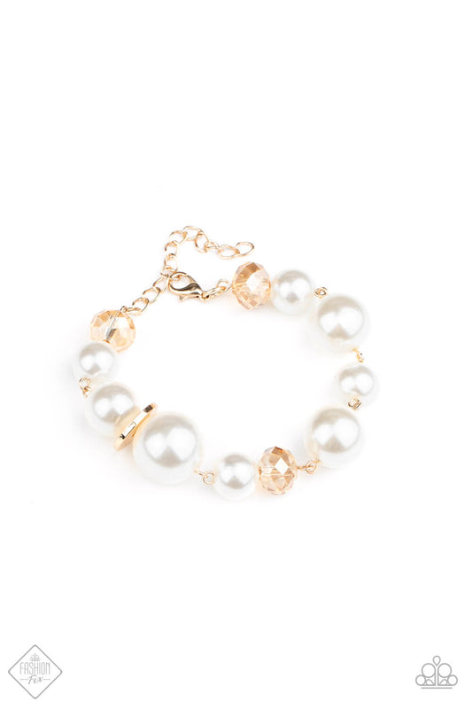 Glamour Gamble - Gold Bracelet - Princess Glam Shop