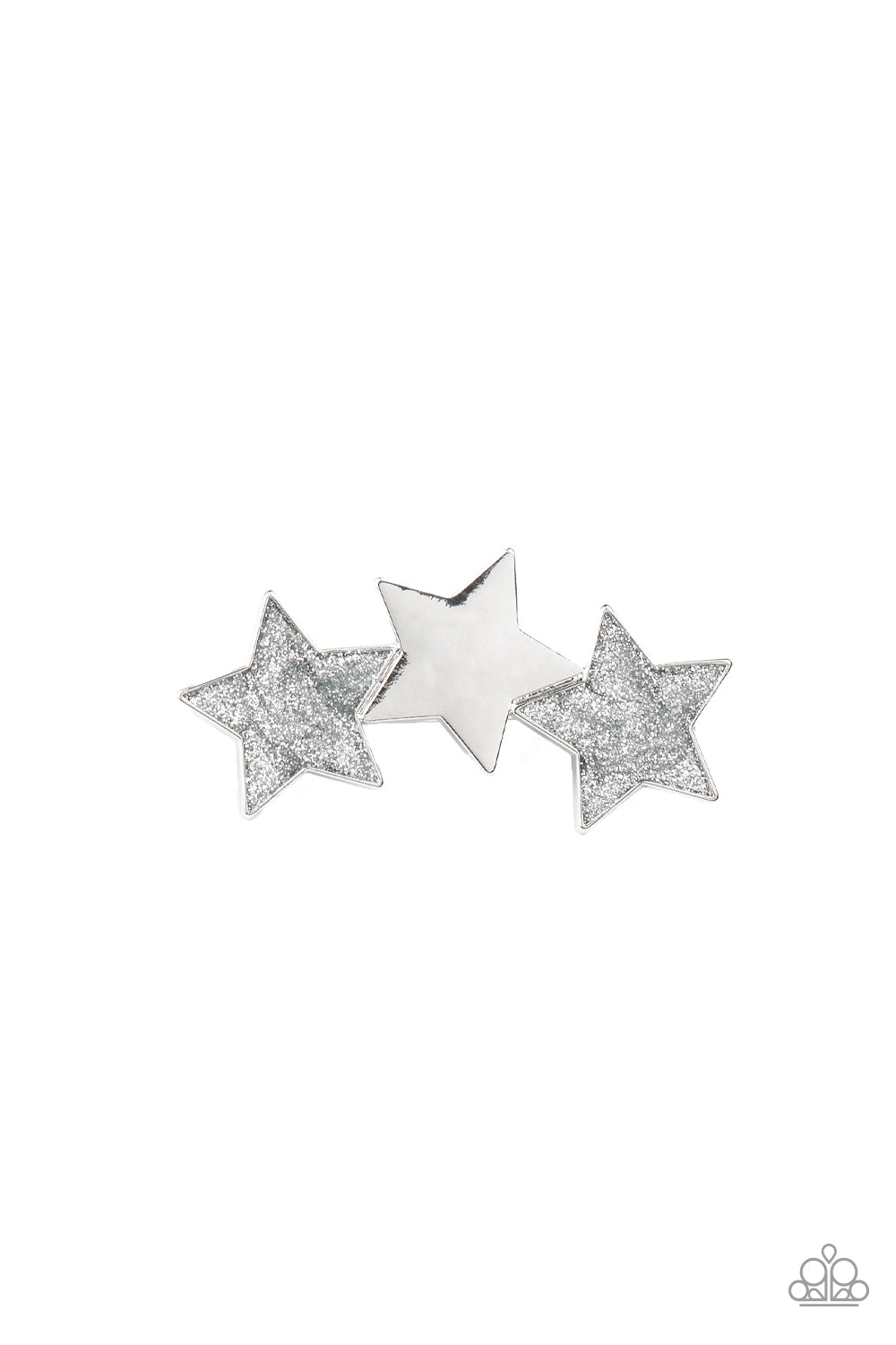 Don't Get Me STAR-ted!- Silver Star Hair Clip - Princess Glam Shop