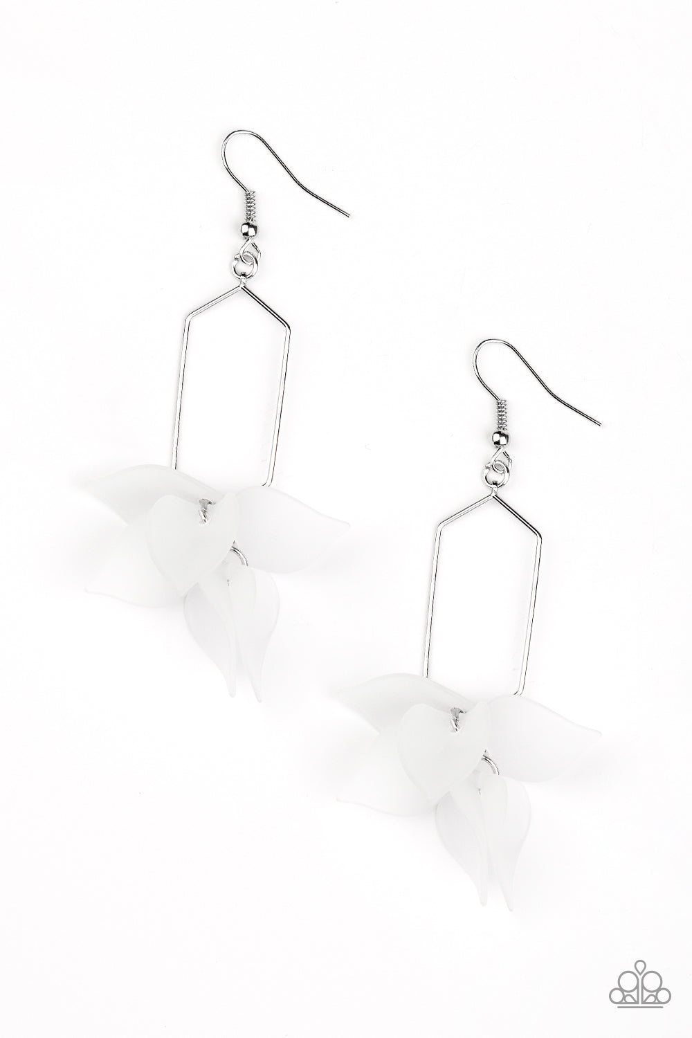 Extra Ethereal - White Earrings - Princess Glam Shop