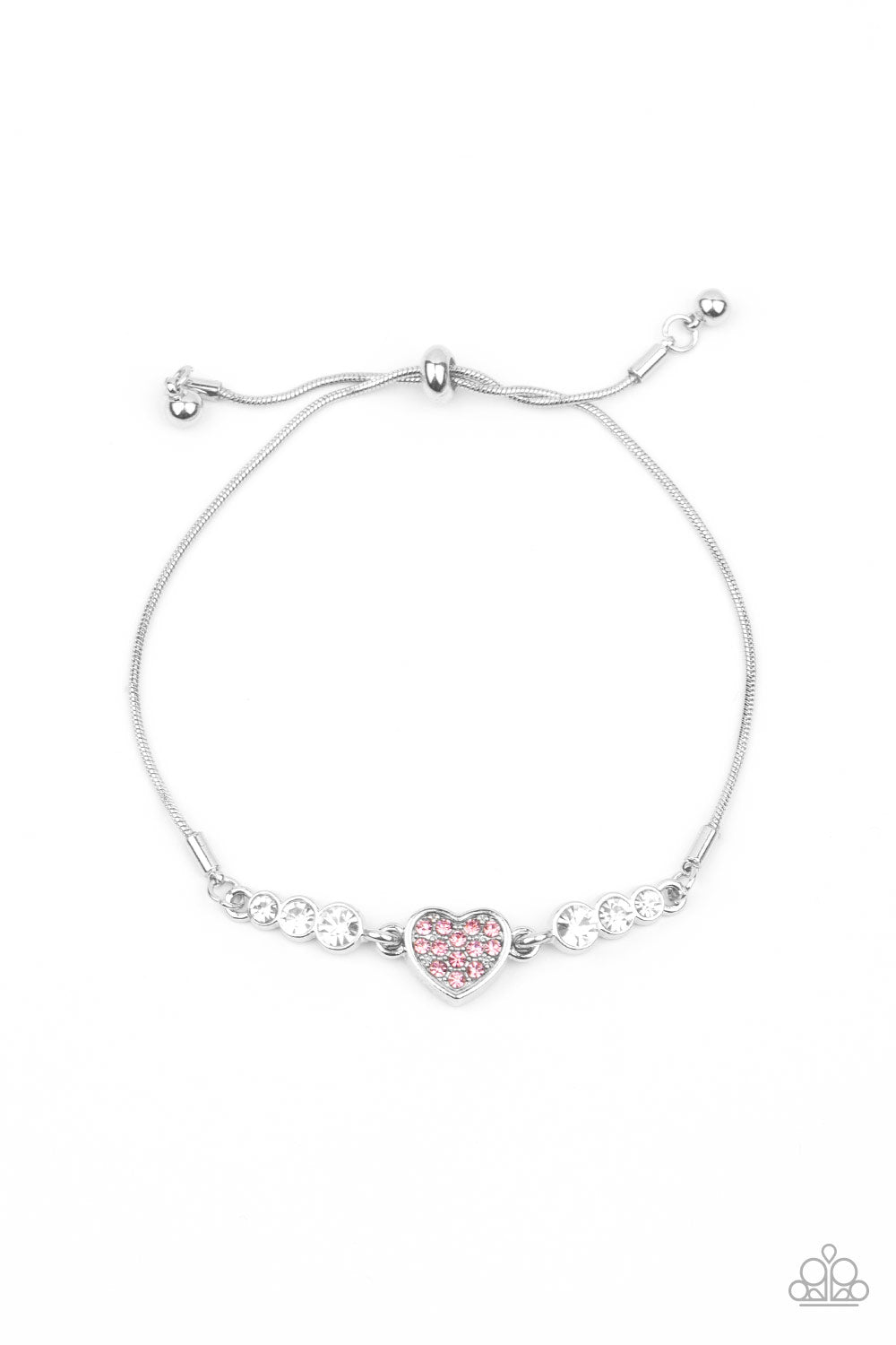 Big Hearted Beam Pink Bracelet Life of the Party Exclusive - Princess Glam Shop