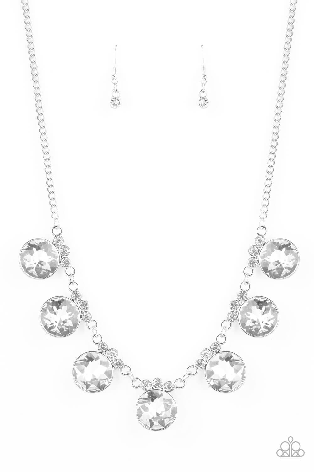 GLOW-Getter Glamour - White Necklace Set EXCLUSIVE 2020 CONVENTION ITEM - Princess Glam Shop