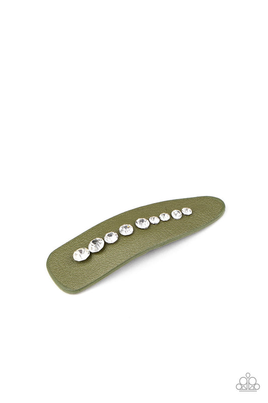 Snap Out Of It! - Green Hair Clip - Princess Glam Shop