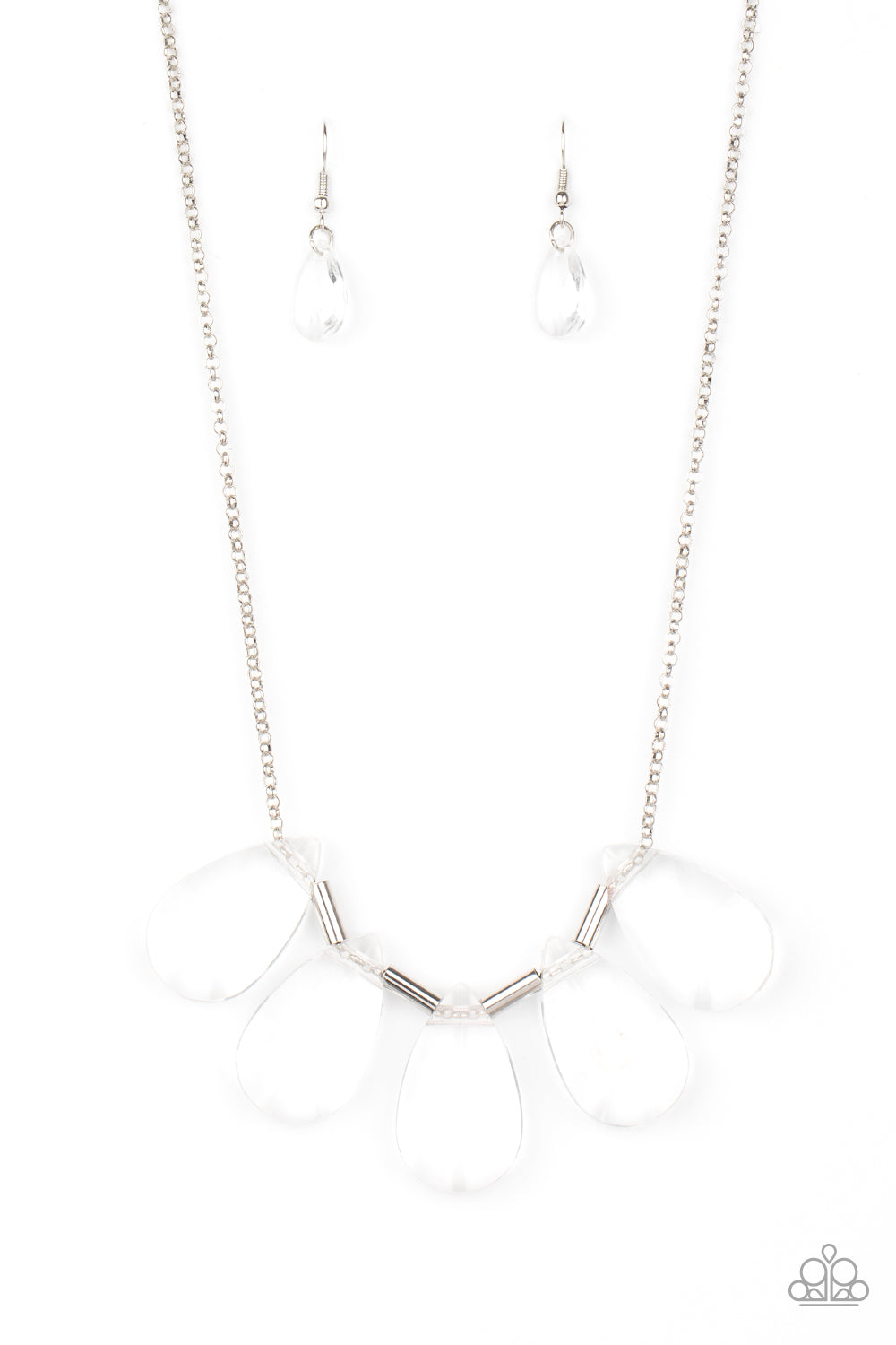 HEIR It Out - White Necklace Set - Princess Glam Shop