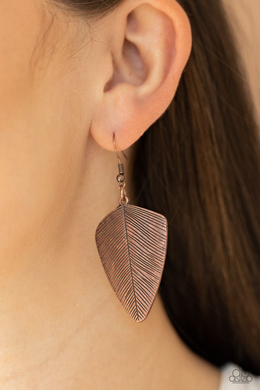 One Of The Flock - Copper Earrings - Princess Glam Shop