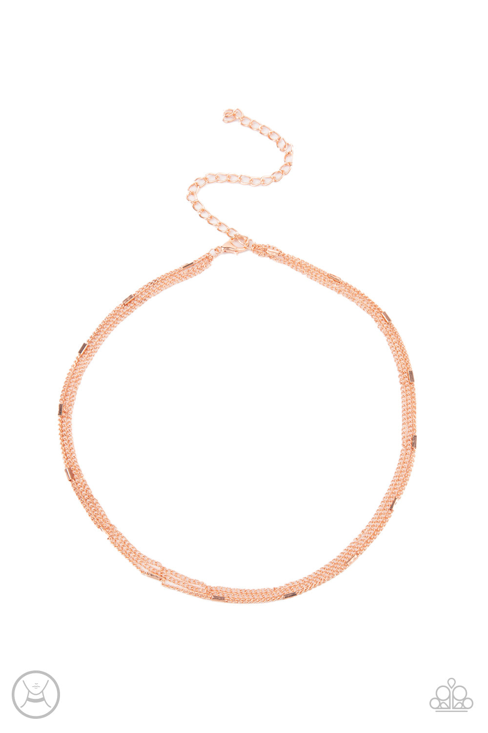 Need I SLAY More - Copper Choker Necklace Set - Princess Glam Shop