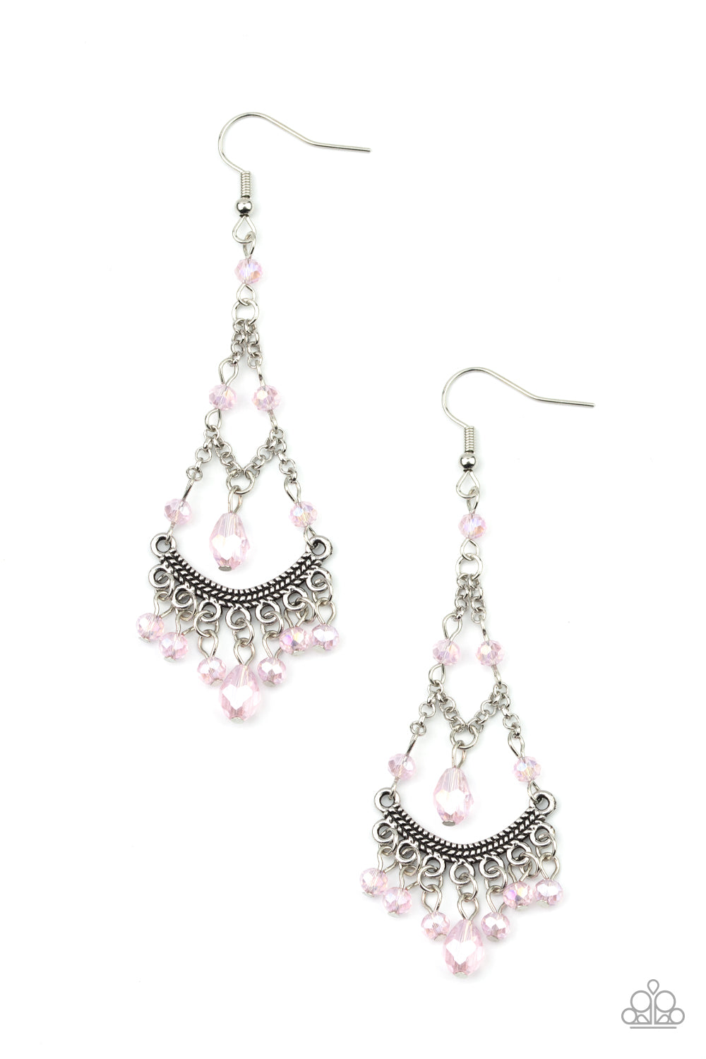 First In SHINE - Pink Earrings - Princess Glam Shop