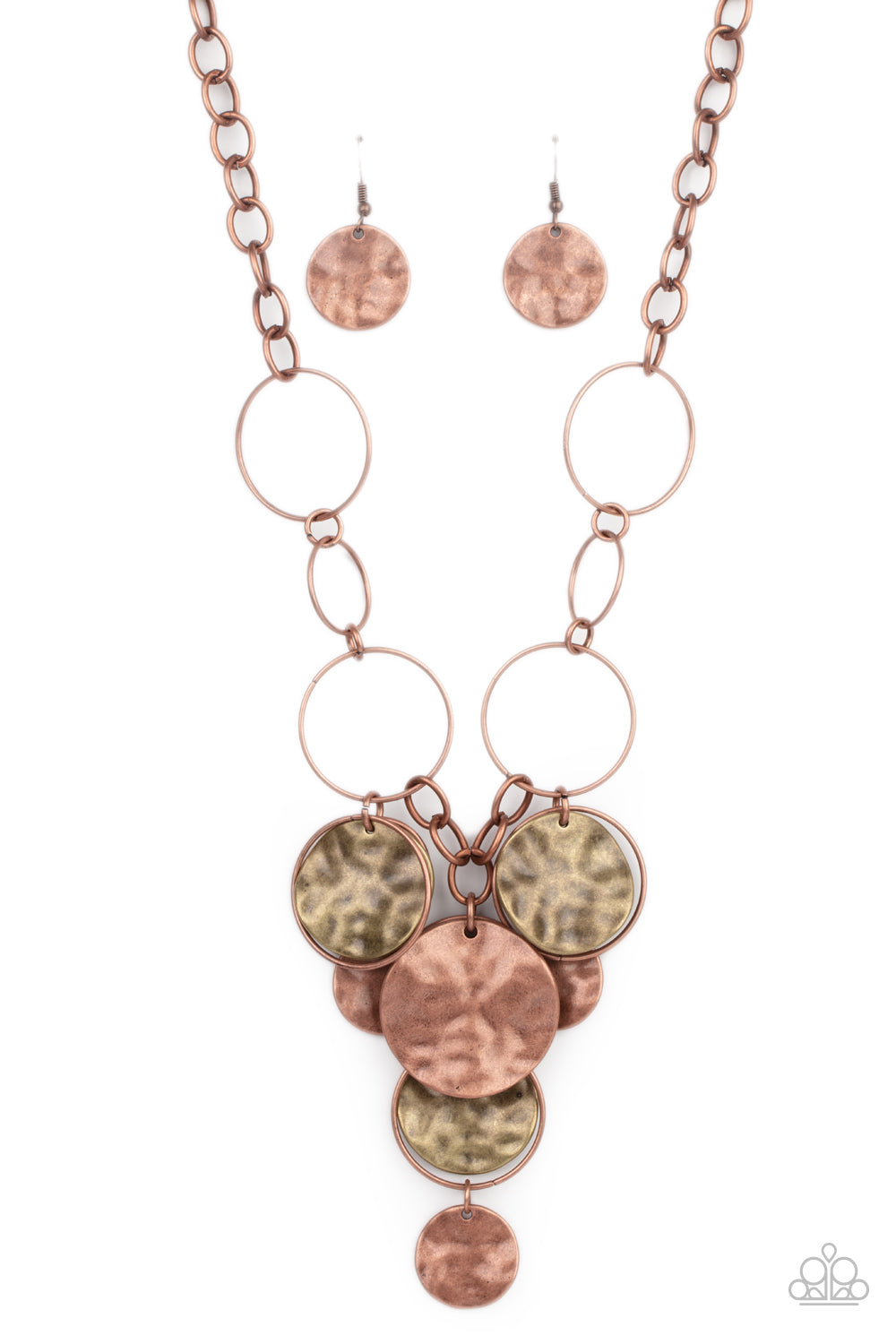 Learn the HARDWARE Way - Copper Necklace Set - Princess Glam Shop