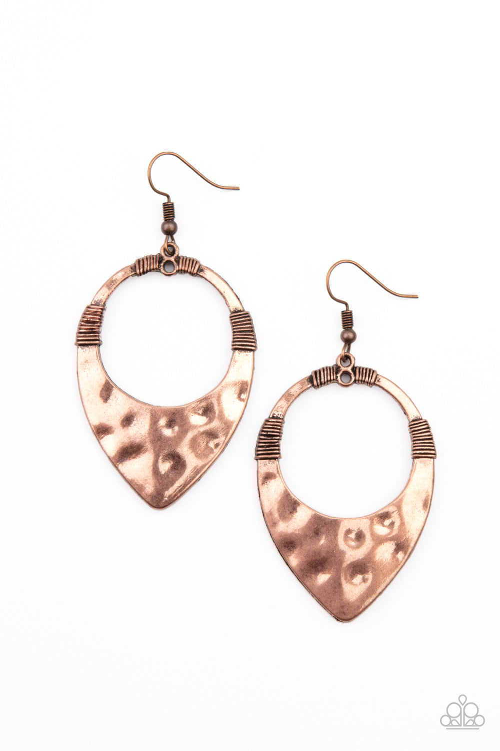 Instinctively Industrial - Copper Earrings - Princess Glam Shop