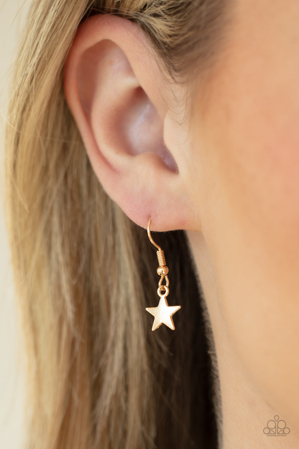 Stellar Stardom - Gold Necklace Set - Princess Glam Shop