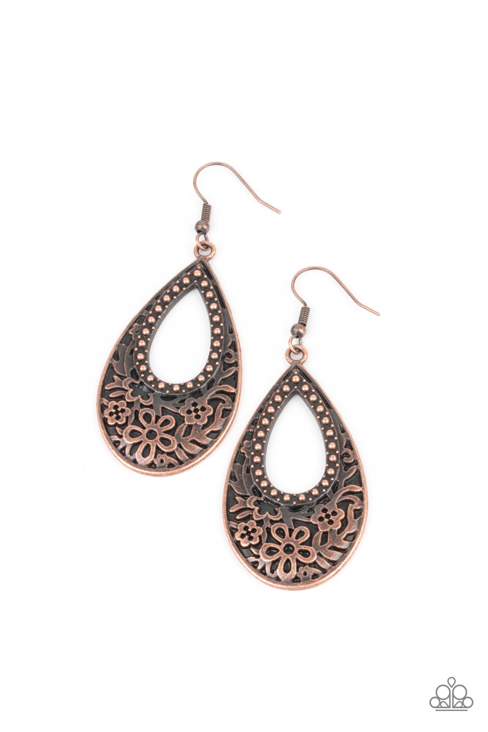 Organically Opulent - Copper Earrings - Princess Glam Shop