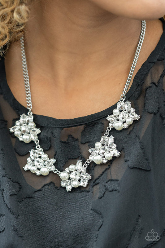 HEIRESS of Them All - White Necklace Set 2021 Spring Exclusive - Princess Glam Shop