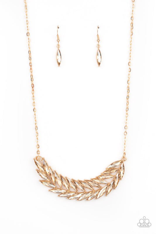 Flight of FANCINESS - Gold Necklace Set - Princess Glam Shop