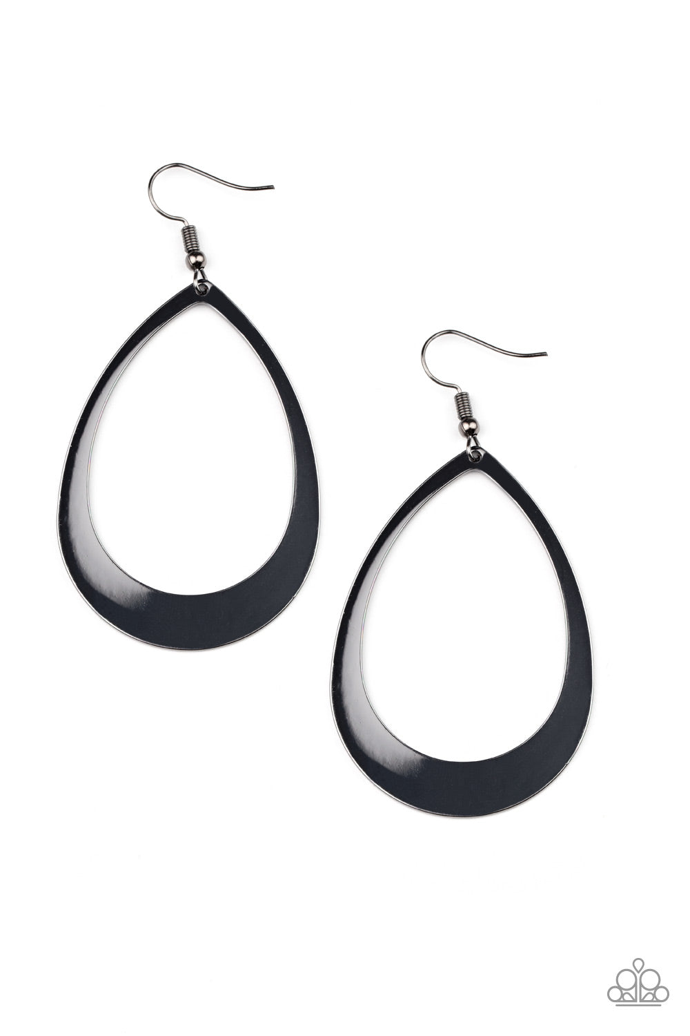 Fierce Fundamentals - Black Earrings - Princess Glam Shop