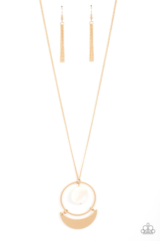 Moonlight Sailing - Gold Necklace Set - Princess Glam Shop