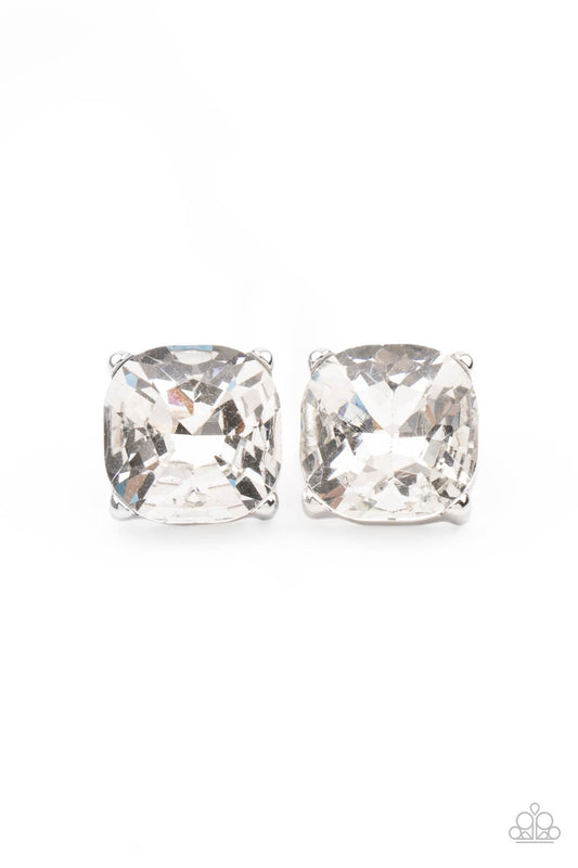 Royalty High - White Earrings - Princess Glam Shop