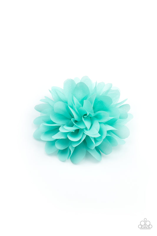 Blossom Blowout - Blue Hair Bow - Princess Glam Shop