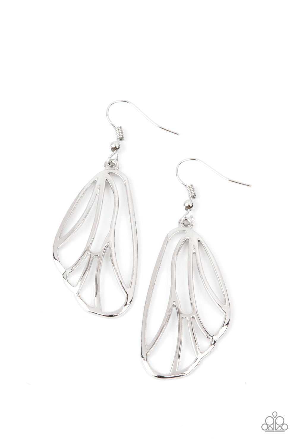 Turn Into A Butterfly - Silver Earrings - Princess Glam Shop