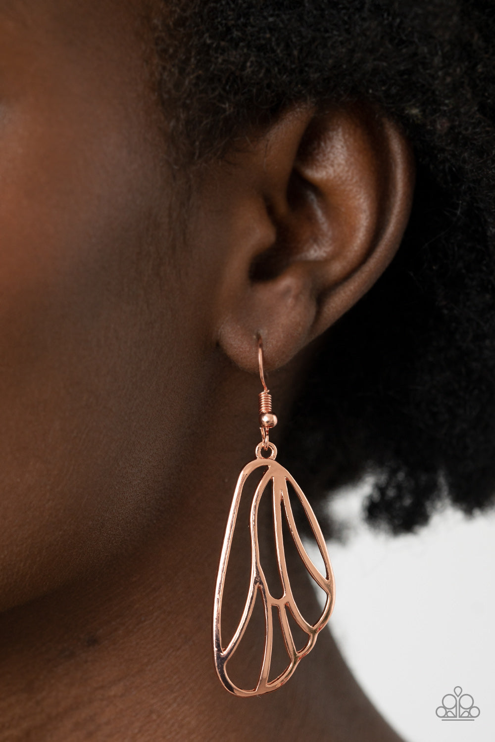 Turn Into A Butterfly - Copper Earring - Princess Glam Shop