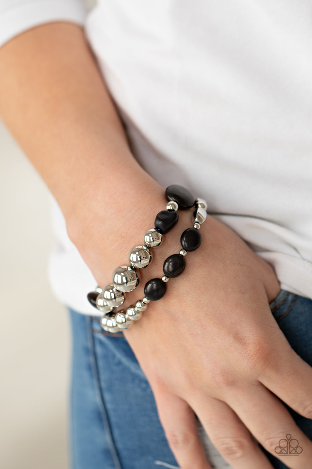 Authentically Artisan - Black Bracelet - Princess Glam Shop