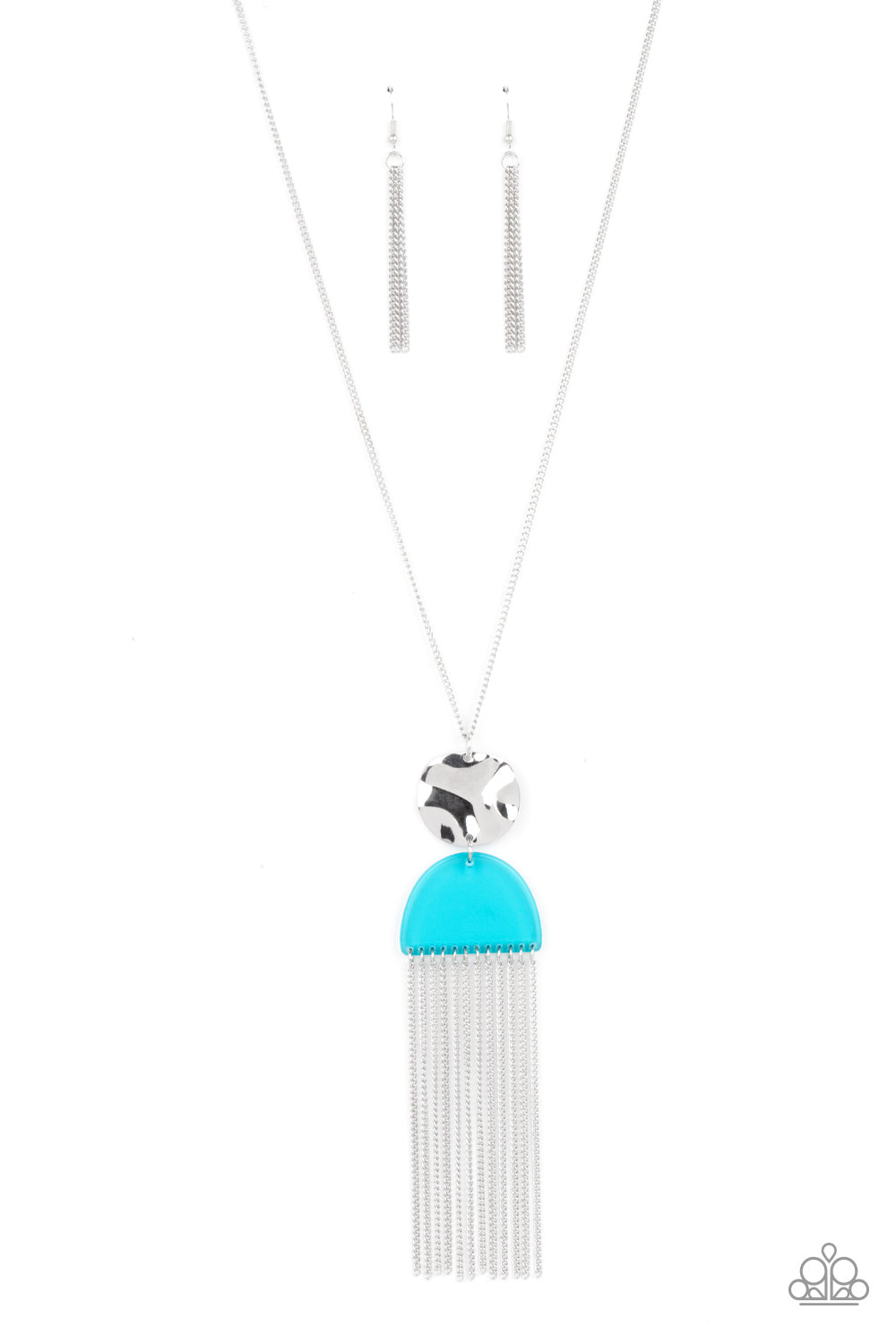 Color Me Neon - Blue Necklace Set - Princess Glam Shop