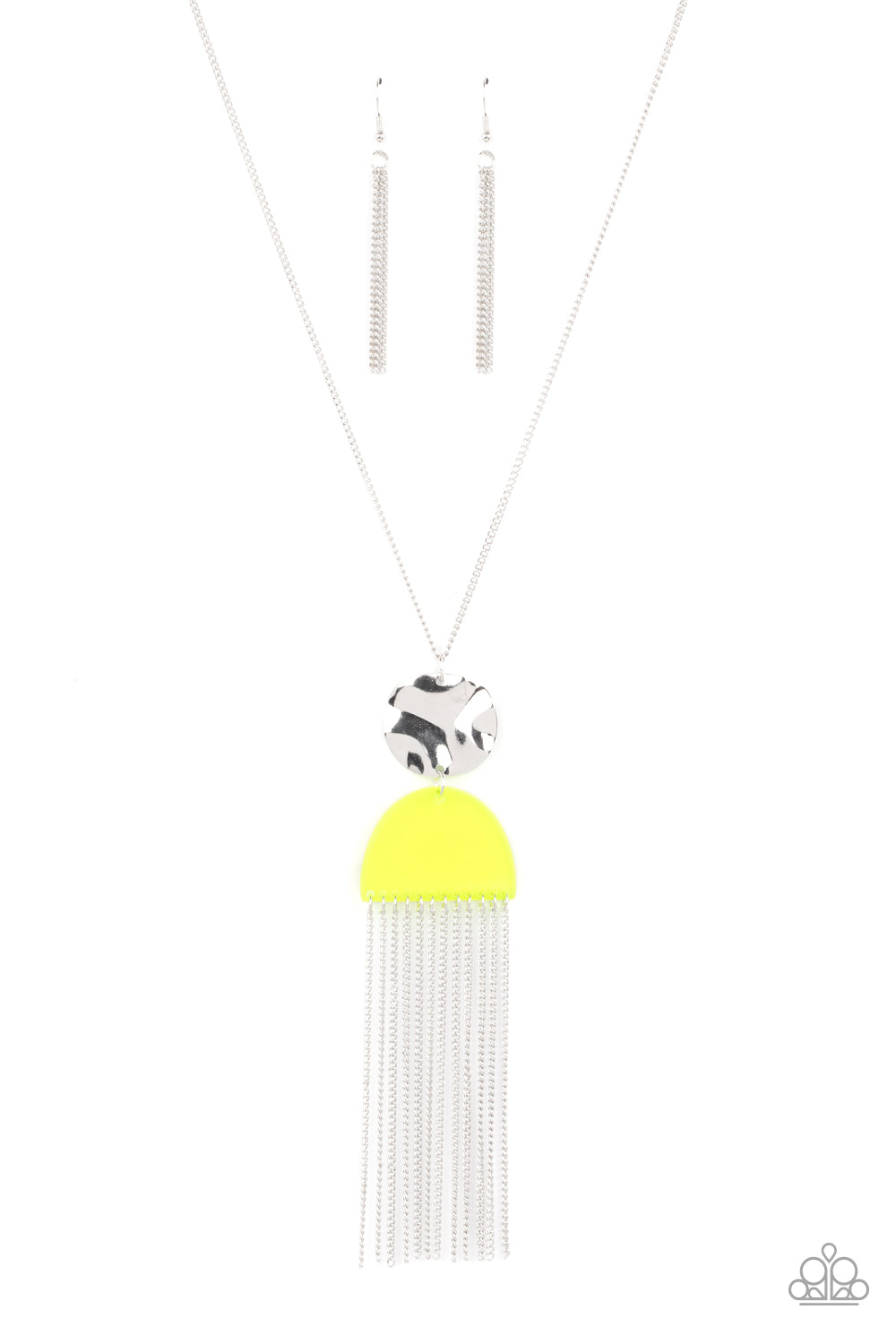 Color Me Neon - Yellow Necklace Set - Princess Glam Shop