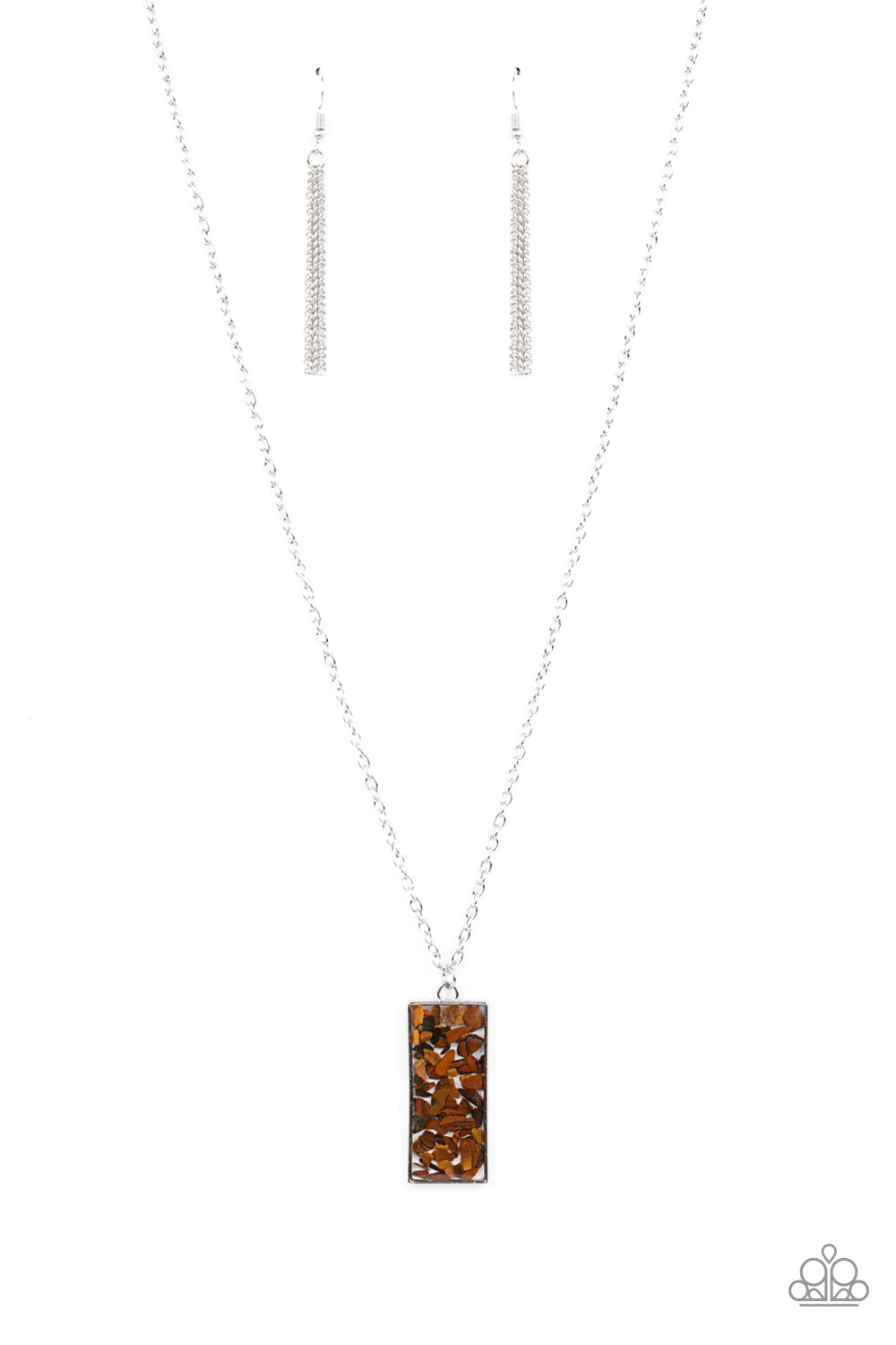 Retro Rock Collection - Brown Necklace Set - Princess Glam Shop