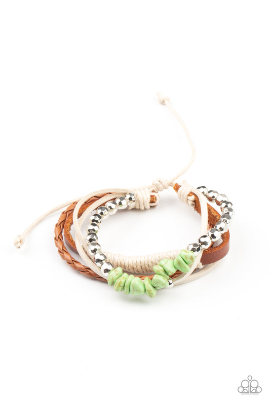 Keep At ROAM Temperature - Green Stone Bracelet - Princess Glam Shop