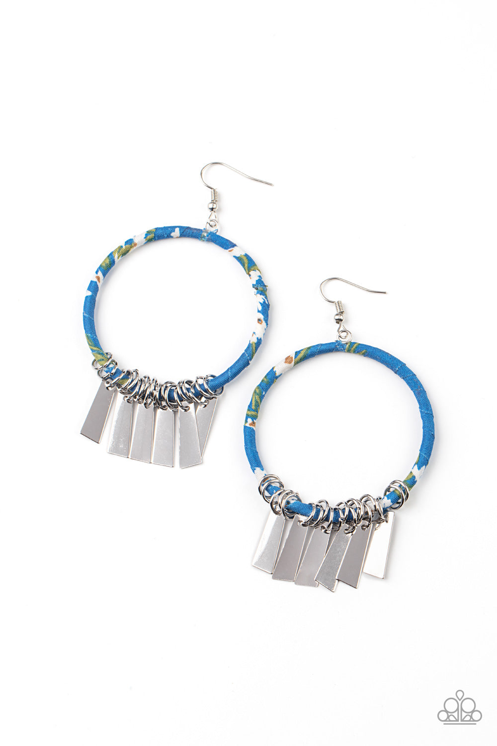 Garden Chimes - Blue Earrings - Princess Glam Shop