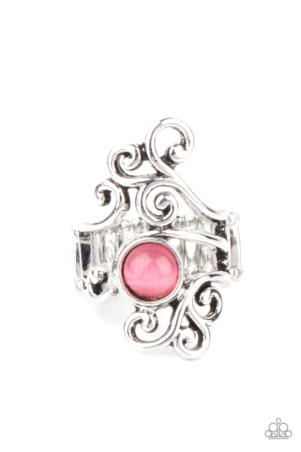 Glimmering Grapevines - Pink Ring - Princess Glam Shop
