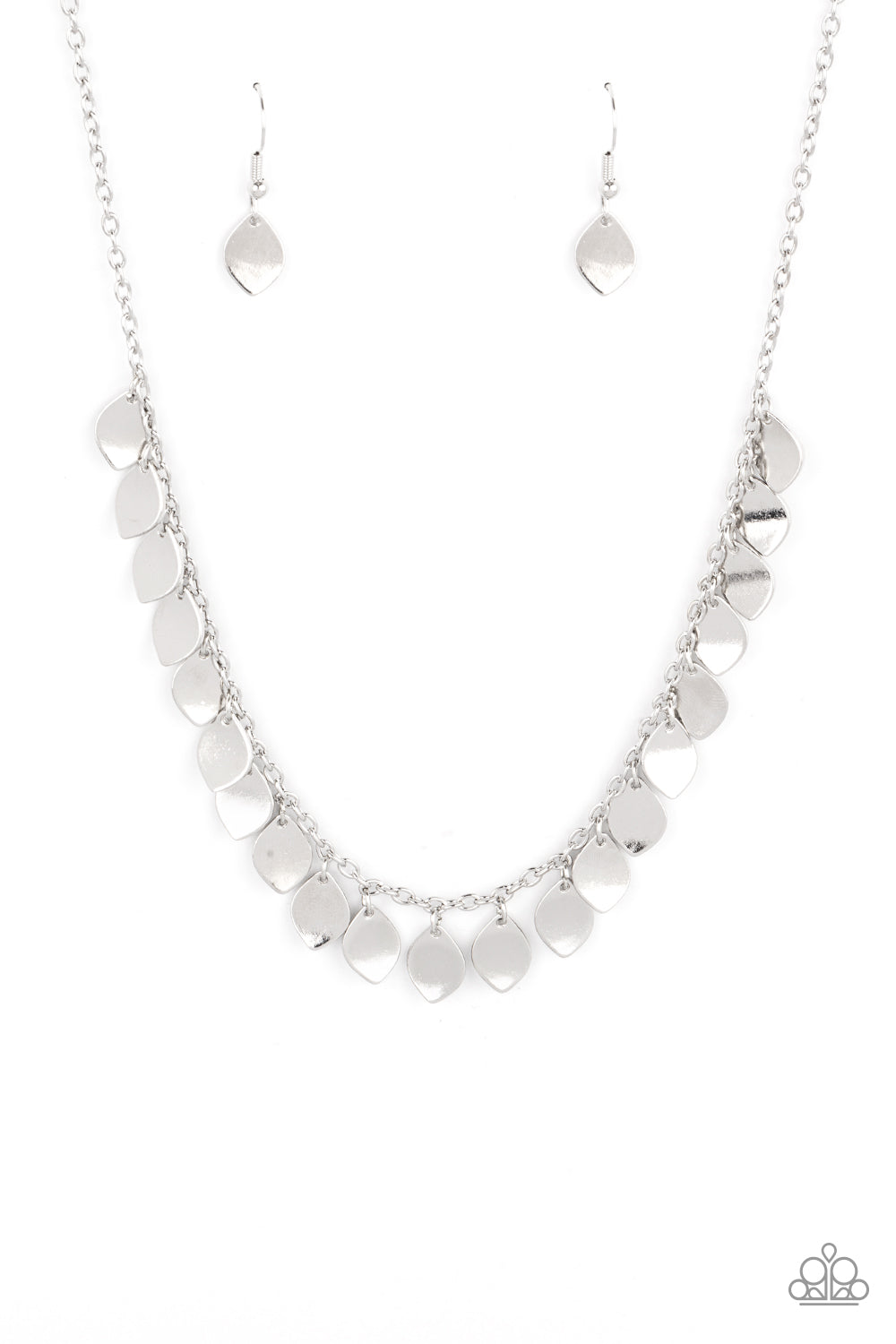 Dainty DISCovery - Silver Necklace Set - Princess Glam Shop