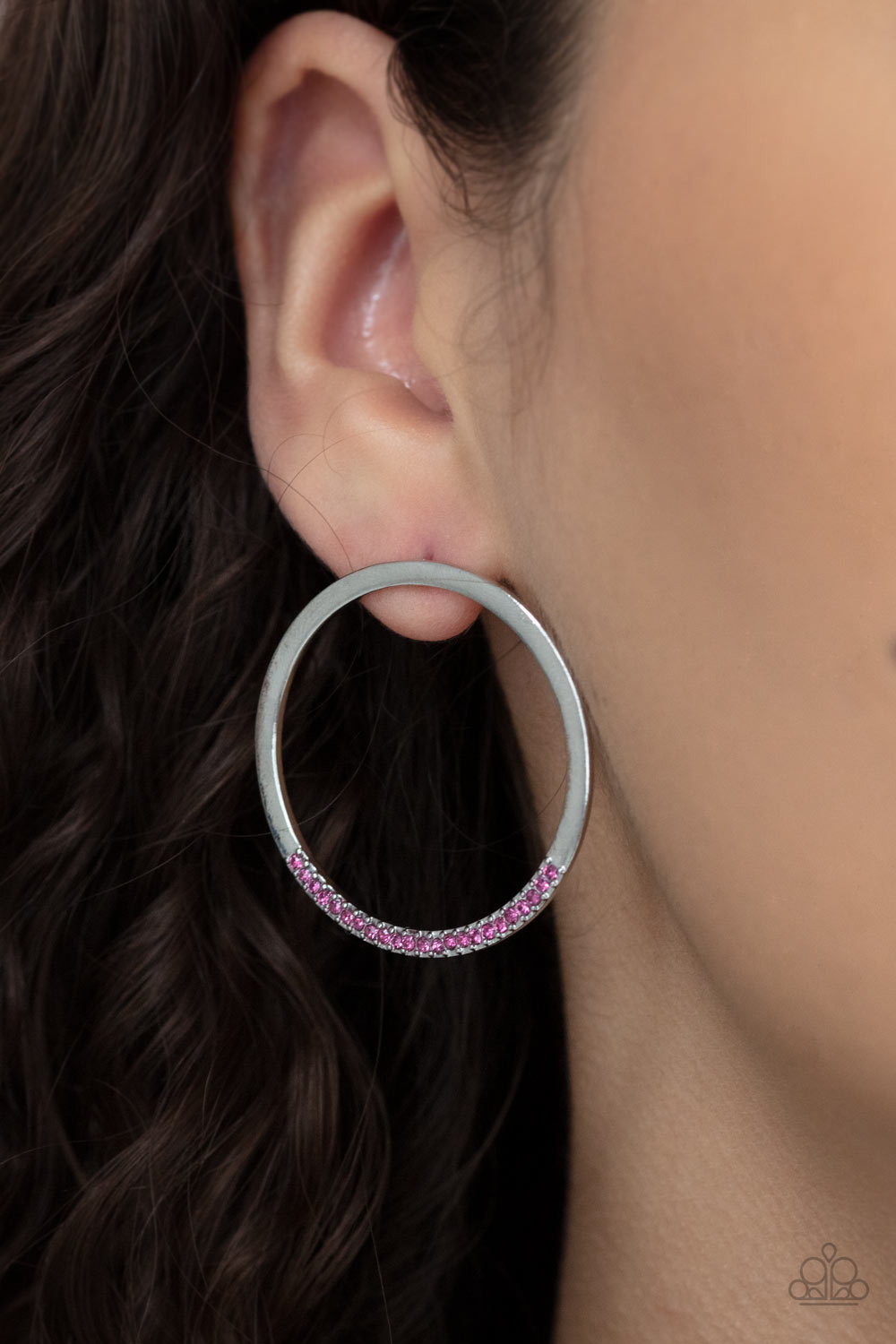 Spot On Opulence - Pink Earrings - Princess Glam Shop